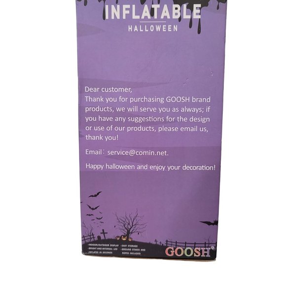 Sitting Mean Zombie Child Baby For Car LED Halloween Airblown Inflatable Decor - Picture 5 of 7